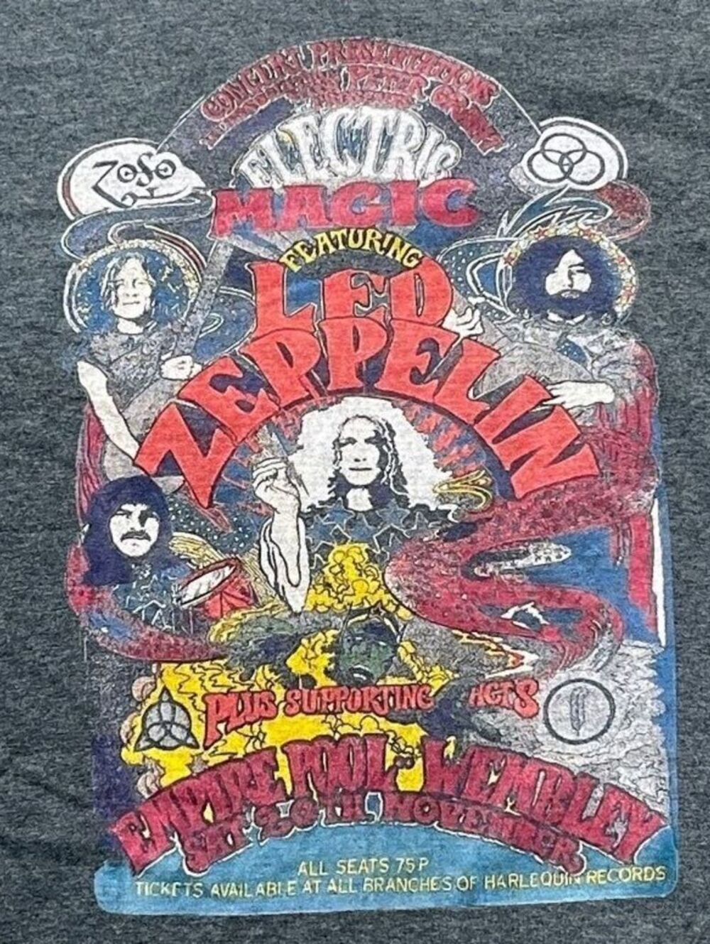 Led Zeppelin Preowned Large T-shirt